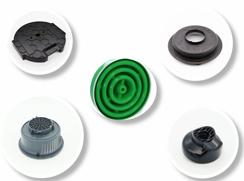 المكونات البلاستيكية للأجهزة المنزلية متعددة التجويف حقن القالب